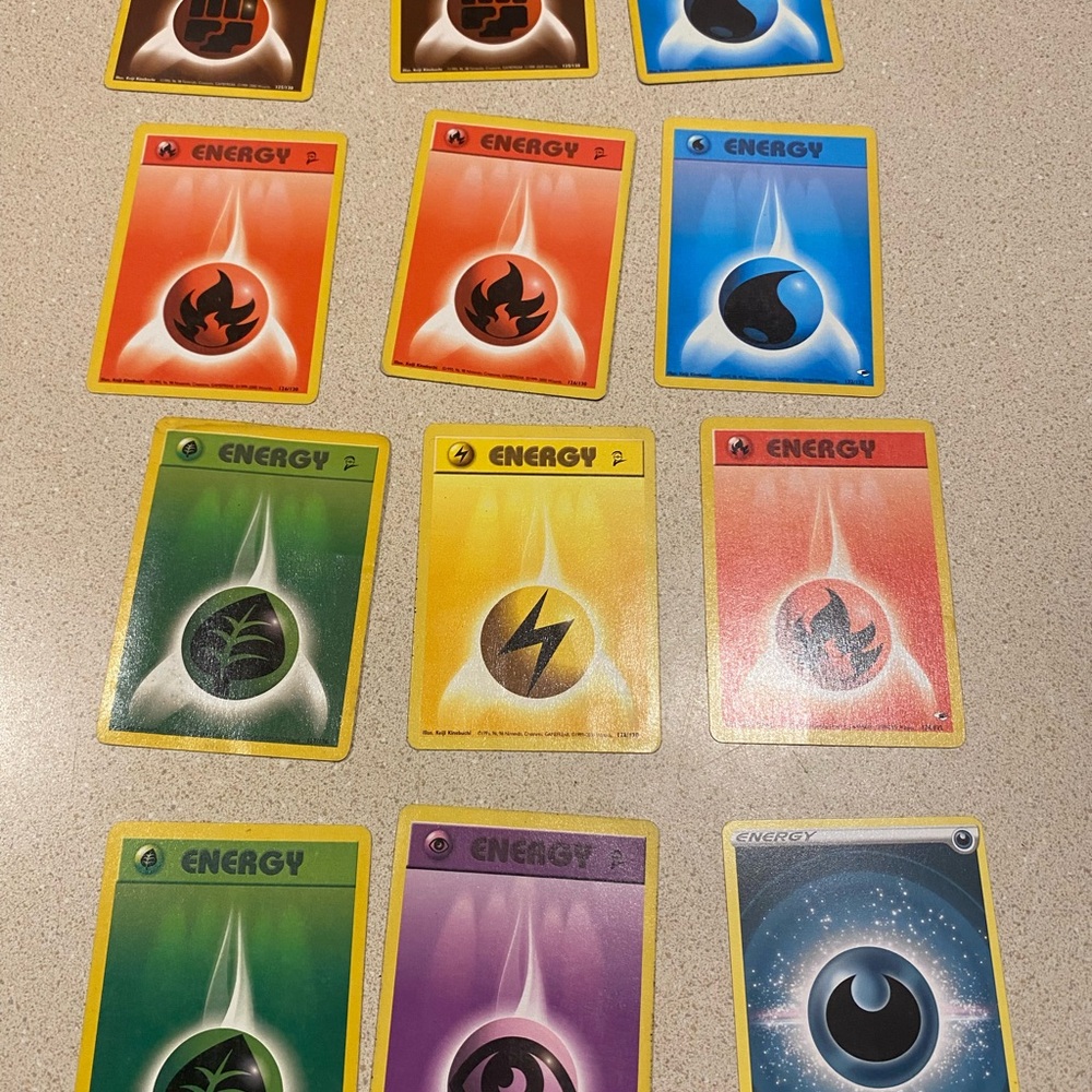 Energy Pokémon  Cards Set - Multicolor - Picture 4 of 6